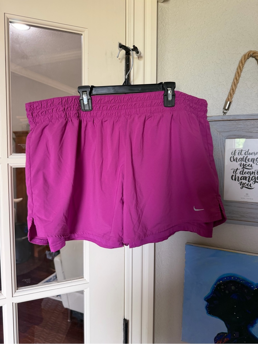 Nike DRI-FIT XXL Women's Magenta Running Shorts